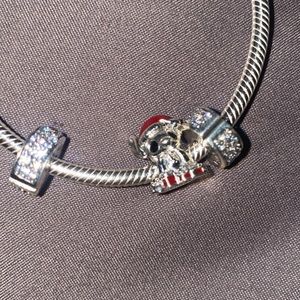 Pandora bracelet and Disney charm